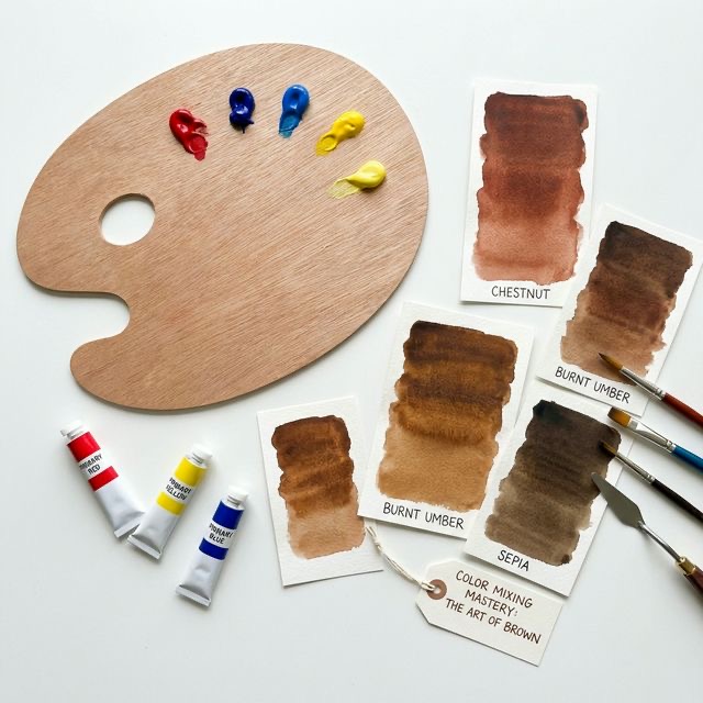 How to Mix the Perfect Brown Every Time